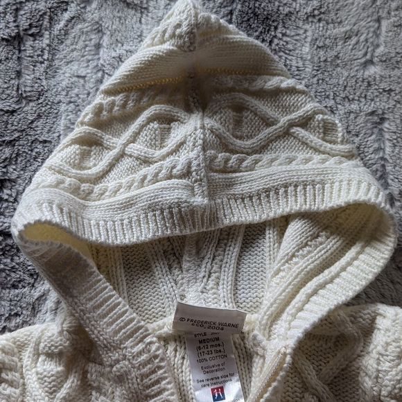 Babies 6-12 Months Cream Knit Beatrix Potter Knit Sweater - Picture 6 of 6